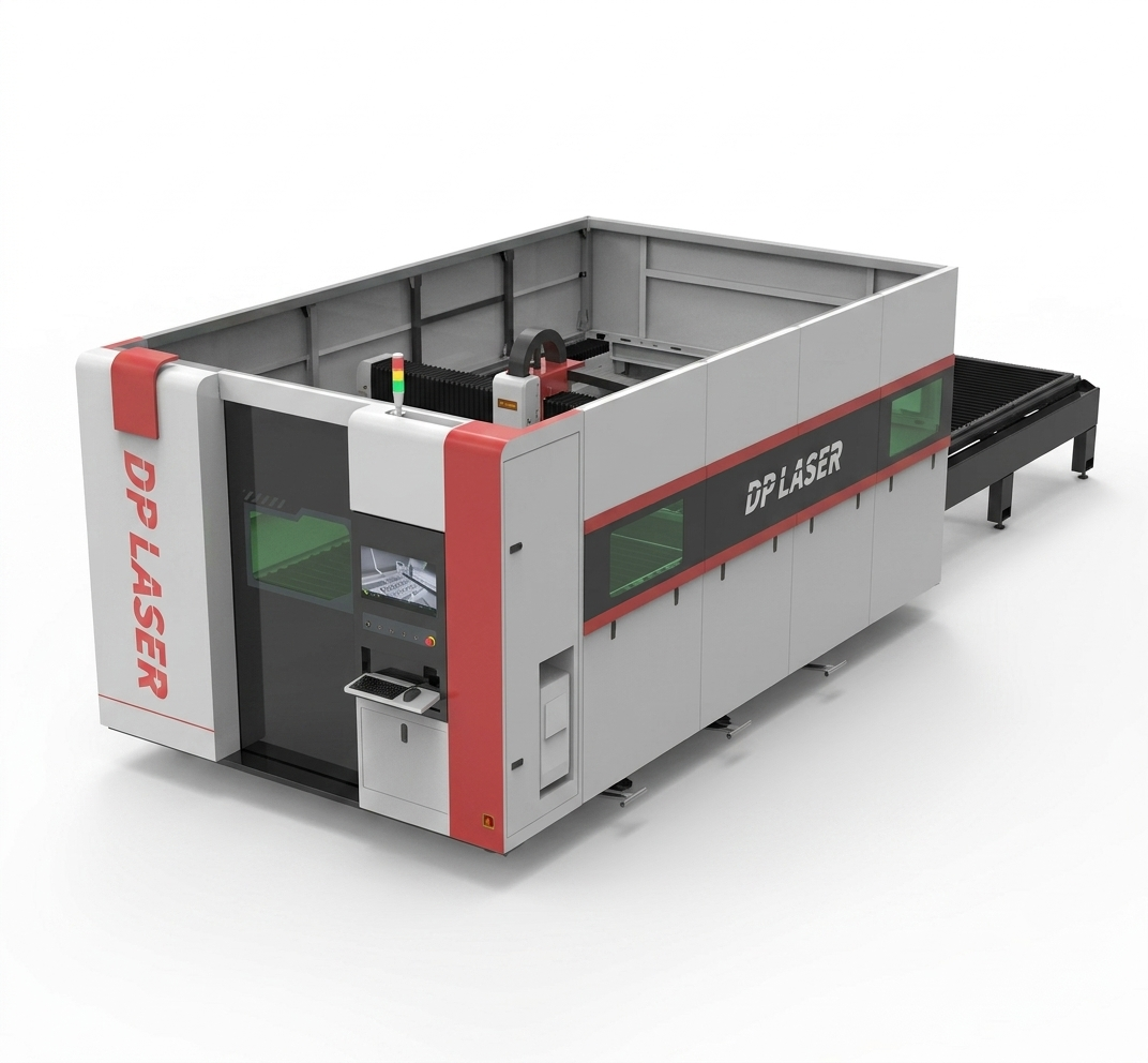 High-precision laser cutting machine on the SPNJIT manufacturing floor