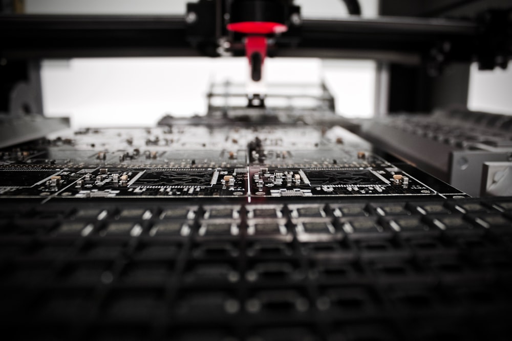 SMT pick-and-place assembly line